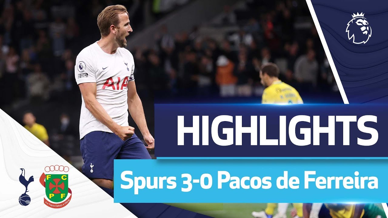 Kane bags his first brace of the season! HIGHLIGHTS | SPURS 3-0 PACOS DE FERREIRA
