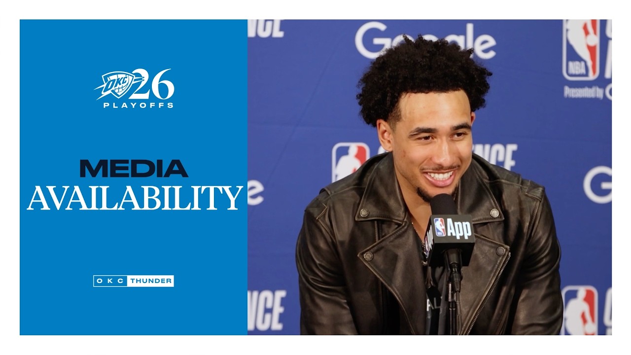 Jared McCain on Confidence | Playoffs | WCF Game 3 | Postgame Media | May 22, 2026