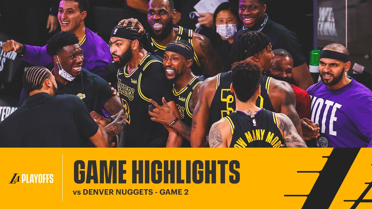 HIGHLIGHTS | Los Angeles Lakers vs Denver Nuggets background