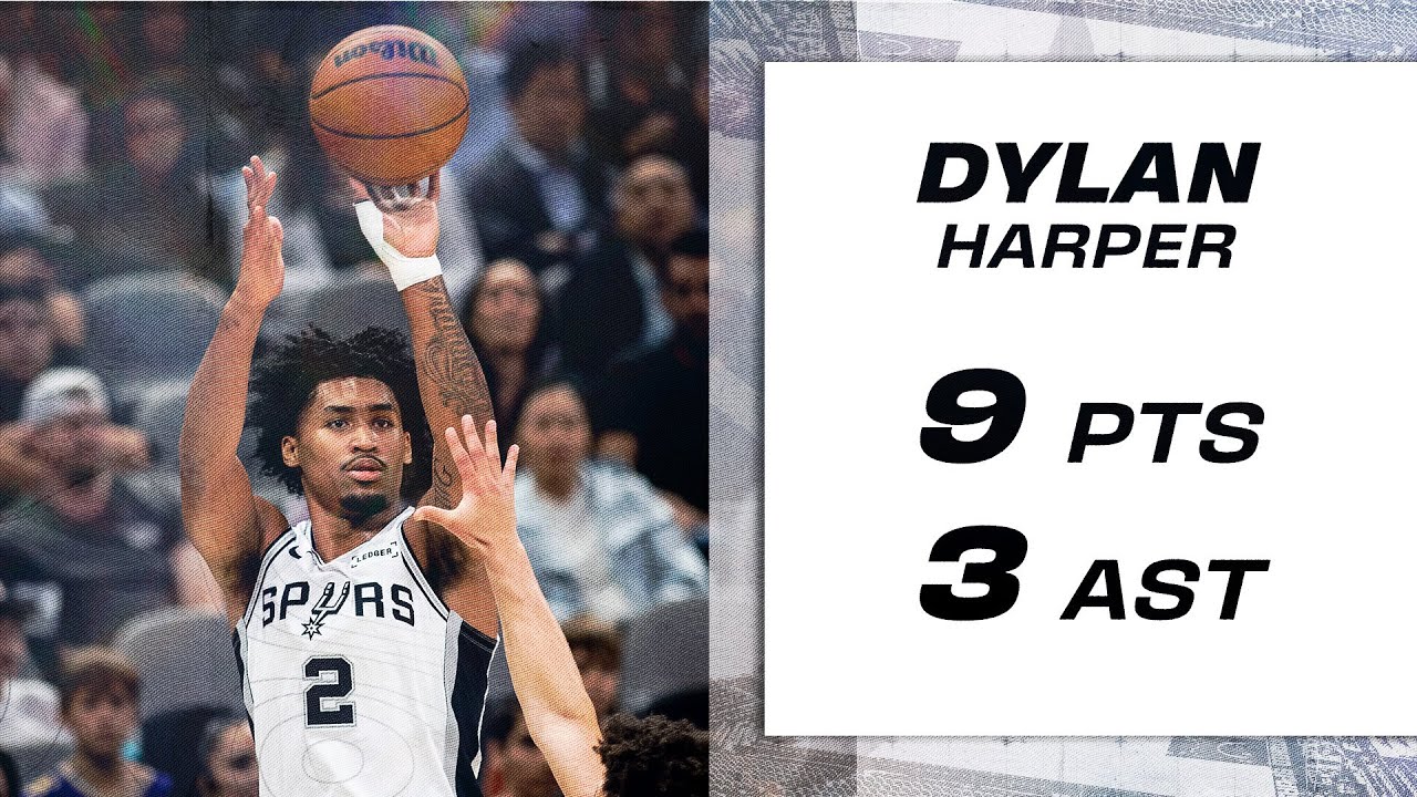 Dylan Harper's Preseason Debut! background