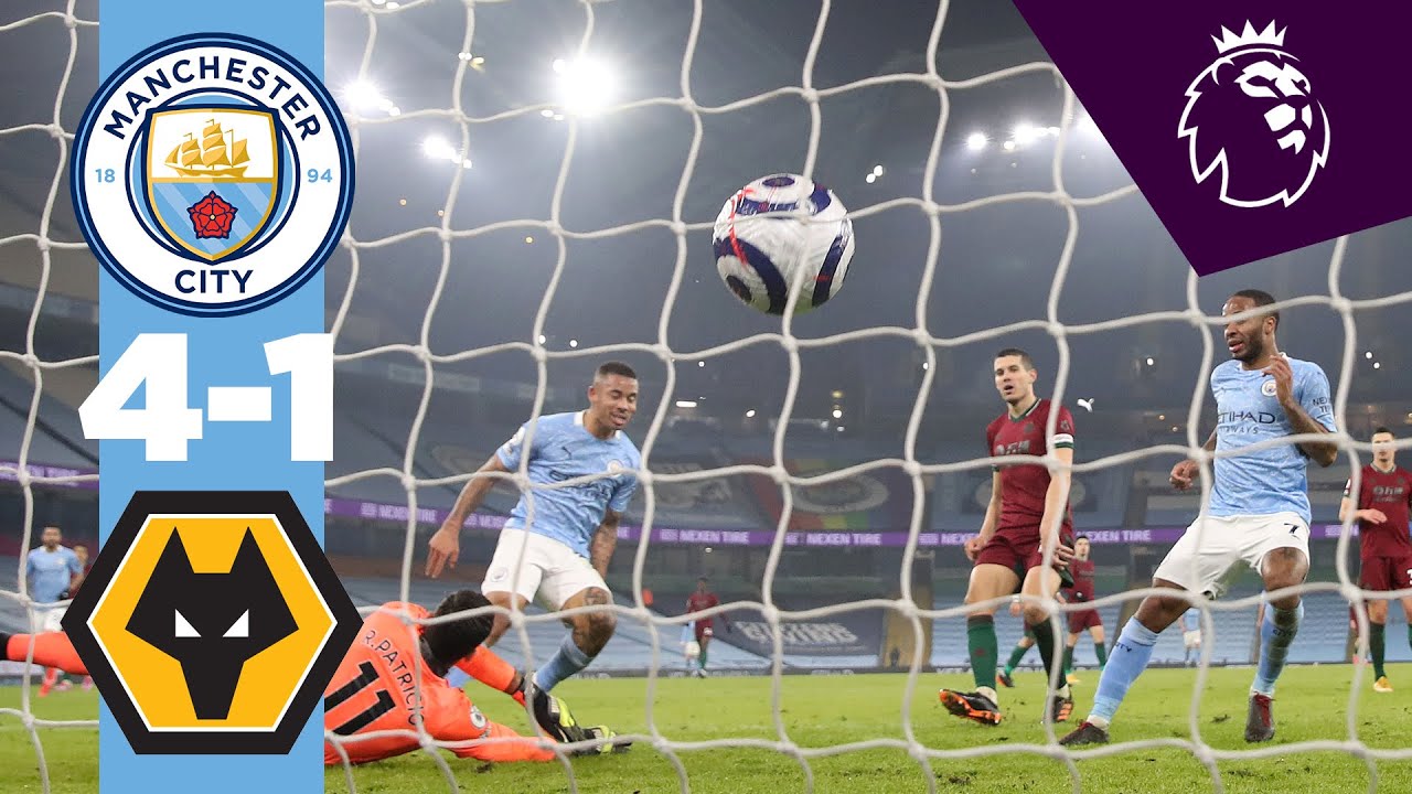 HIGHLIGHTS | City 4-1 Wolves | THE UNBEATEN RUN GOES ON background