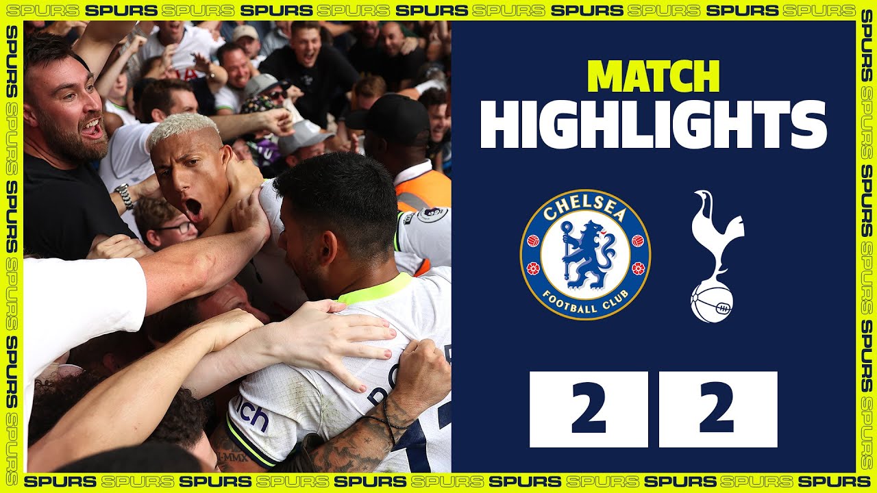 Harry Kane scores 96th minute equaliser in CRAZY London derby | HIGHLIGHTS | Chelsea 2-2 Spurs background