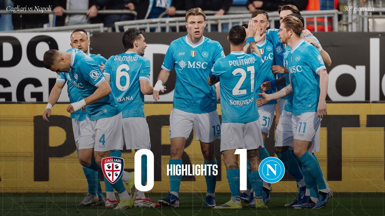 Highlights | Cagliari - Napoli 0-1 | Serie A - 30ª giornata background