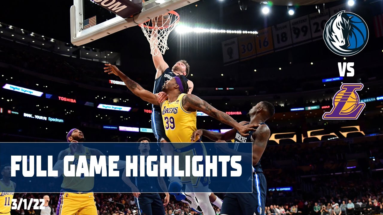 Luka Doncic (25 points) Highlights vs. LA Lakers background