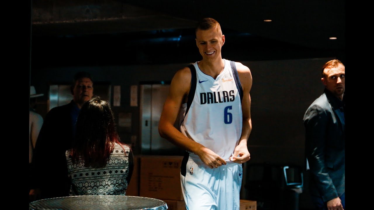 Practice Report: Kristaps Porzingis background