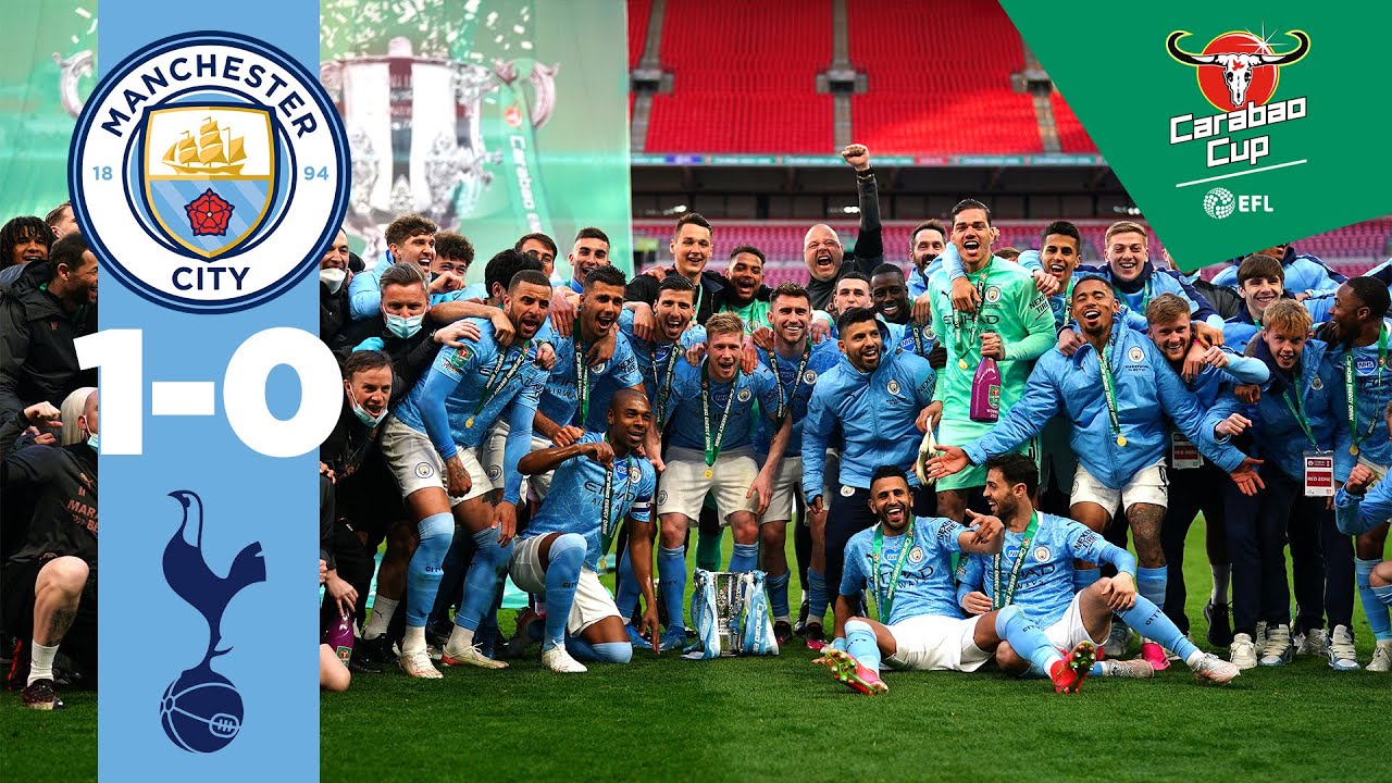 4 IN A ROW đđđđ | City 1-0 Spurs | Carabao Cup Champions 2021 background