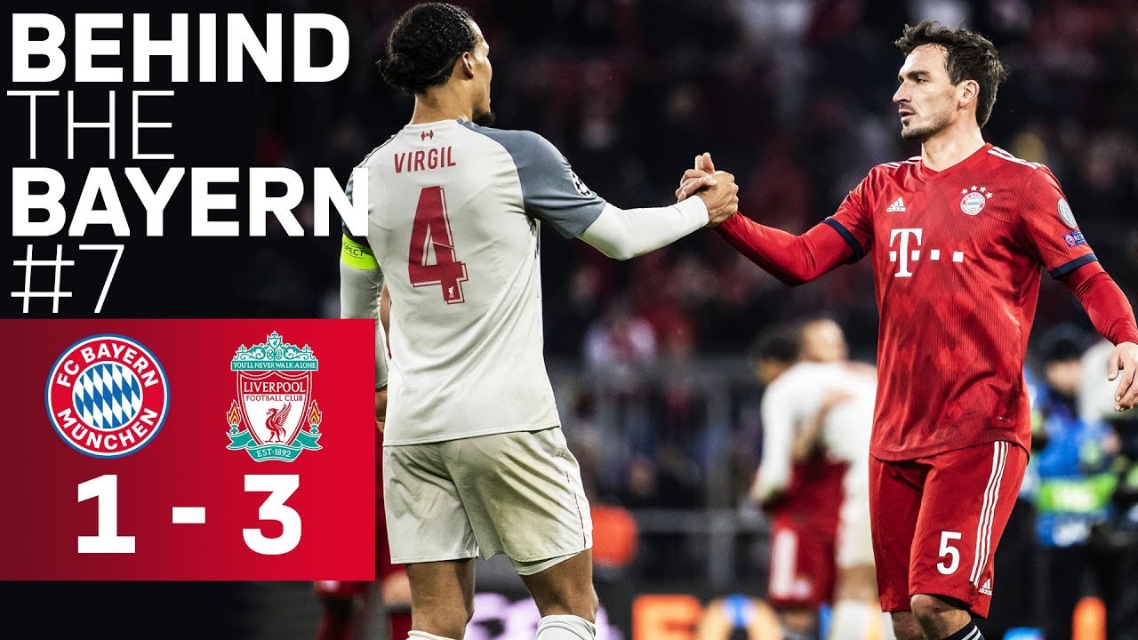 FC Bayern vs. Liverpool FC: The Champions League Dream Comes to an End | Behind The Bayern #7 background