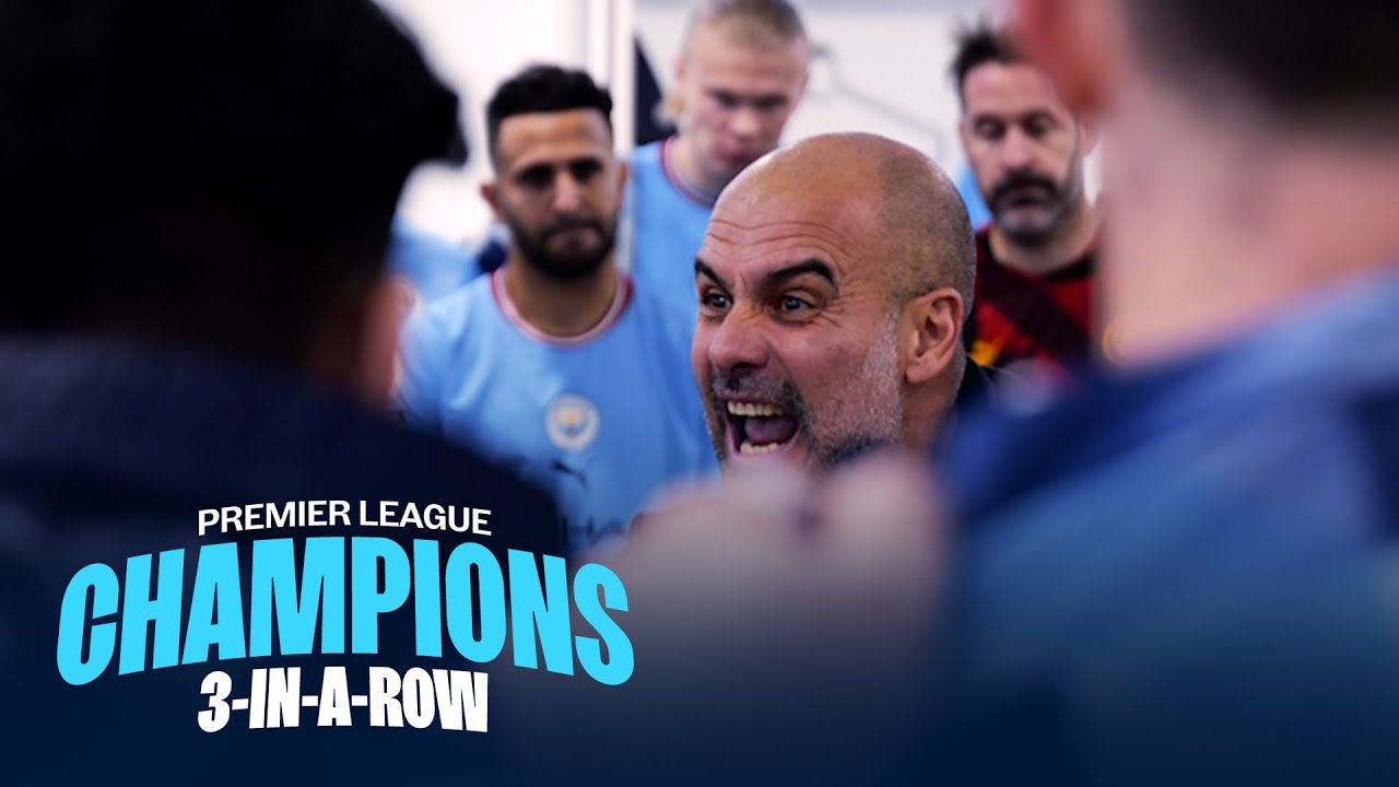 CHAMPIONS! | Man City are the Premier League 2022/23 Champions! | 3-IN-A-ROW!