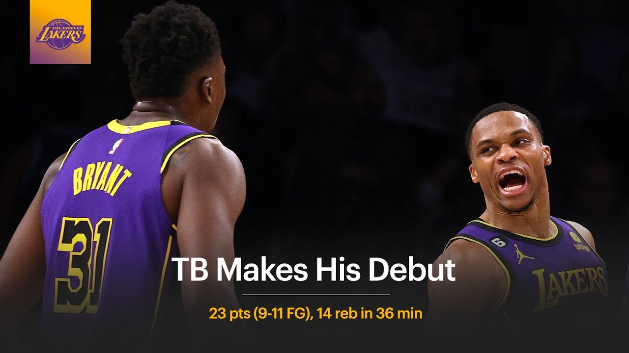 Thomas Bryant has INSTANT CHEMISTRY with Russell Westbrook | Lakers Highlights
