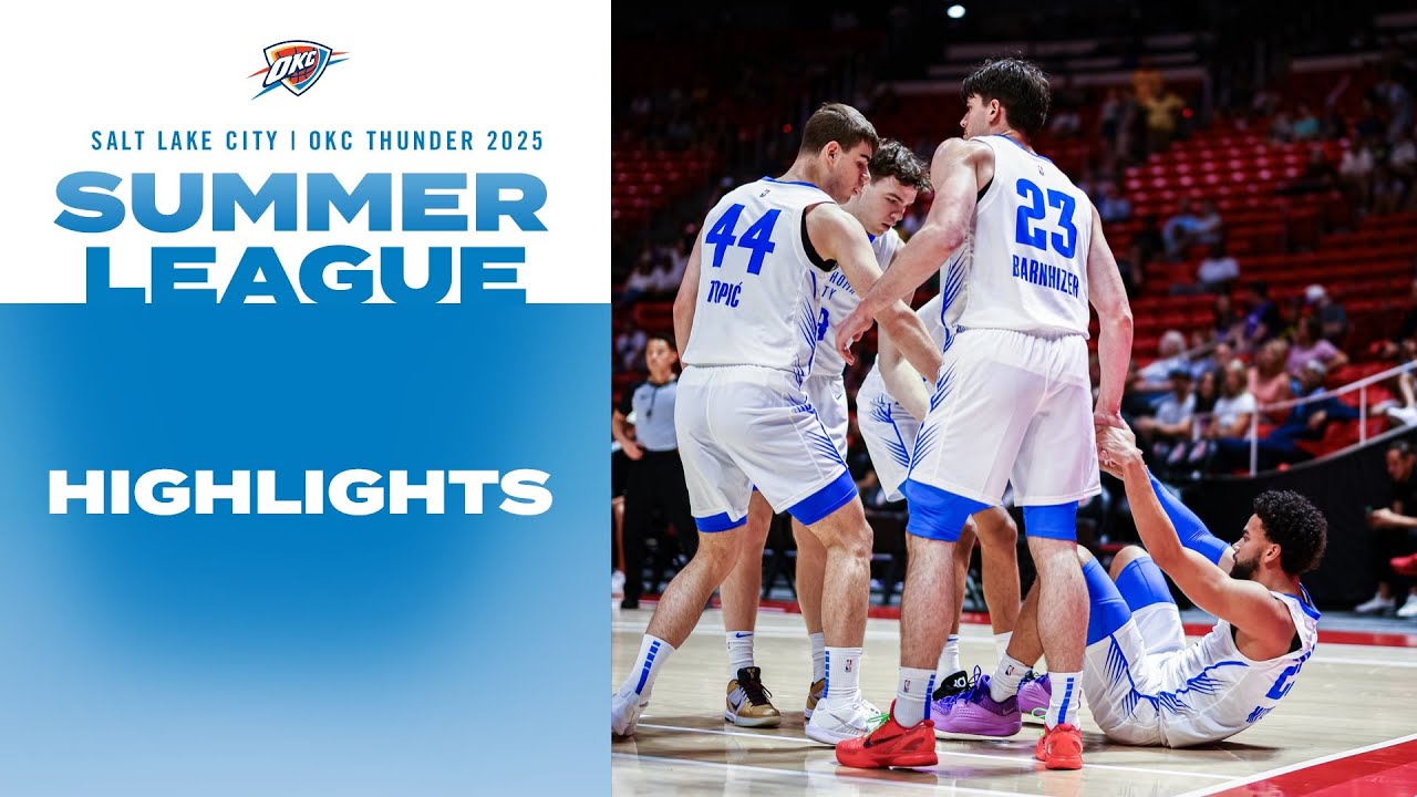 OKC Thunder vs Memphis Grizzlies | Highlights | Salt Lake City Summer League | July 5, 2025