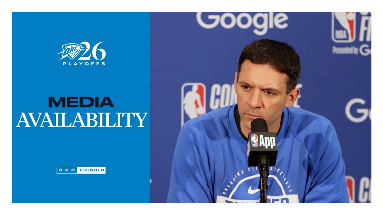 Coach Daigneault on Game 3 Win | Playoffs | WCF Game 3 | Postgame Media | May 22, 2026