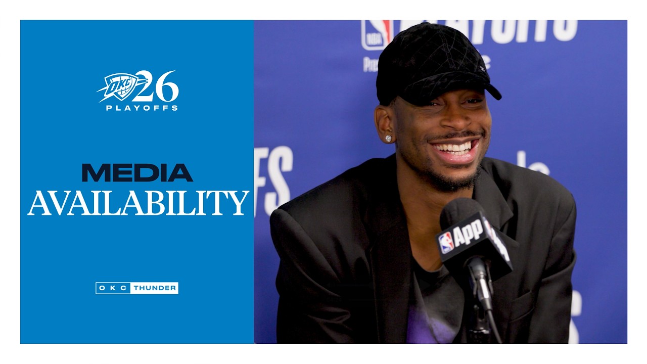 SGA on building up the young guys to thrive | WCS Game 3 | Postgame Media | May 9, 2026