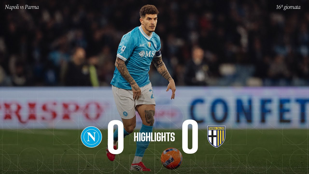 Highlights | Napoli - Parma 0-0 | Serie A - 16ª giornata background