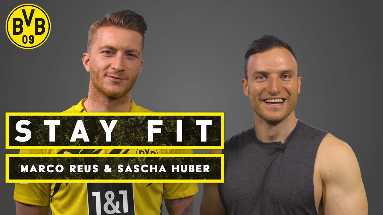 Stay fit - with Marco Reus & Sascha Huber | 7 Min Sixpack Workout | Episode 14
