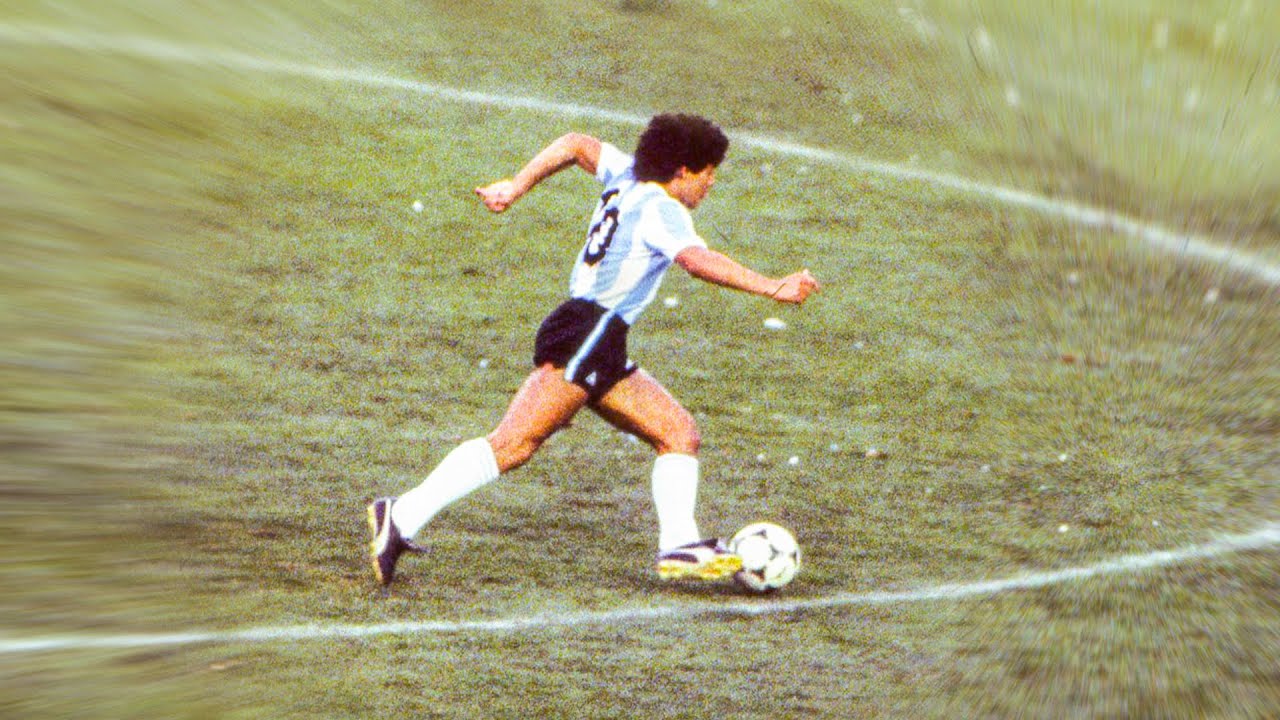 Diego Maradona - The Legend - Rare Skills | HD background