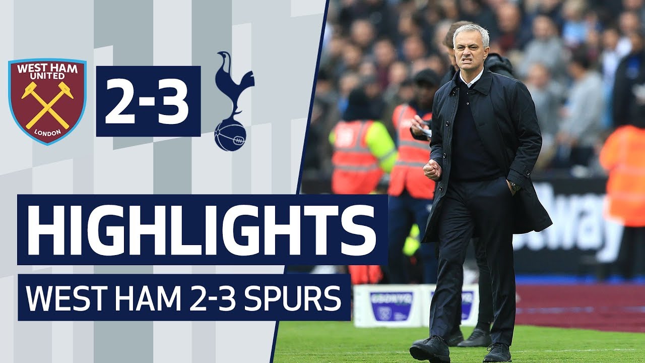 HIGHLIGHTS | WEST HAM 2-3 SPURS | Mourinho era starts with a win!