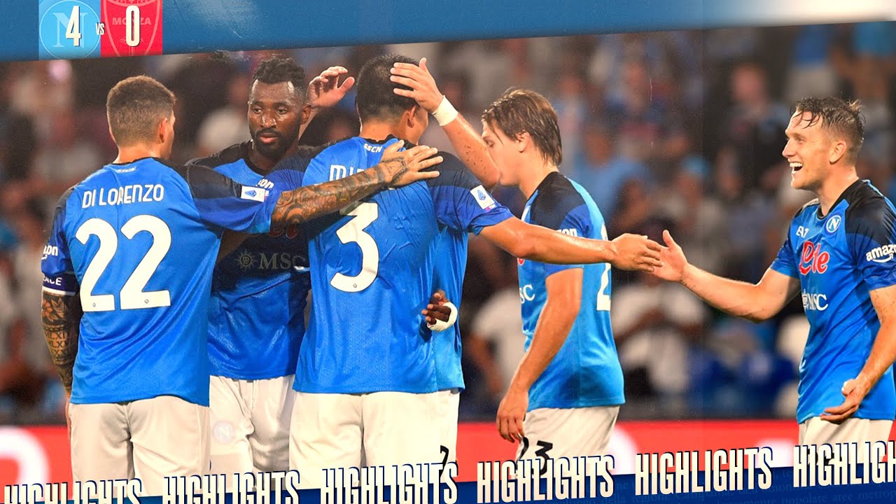 HIGHLIGHTS | Napoli - Monza 4-0 | Serie A - 2ª giornata background