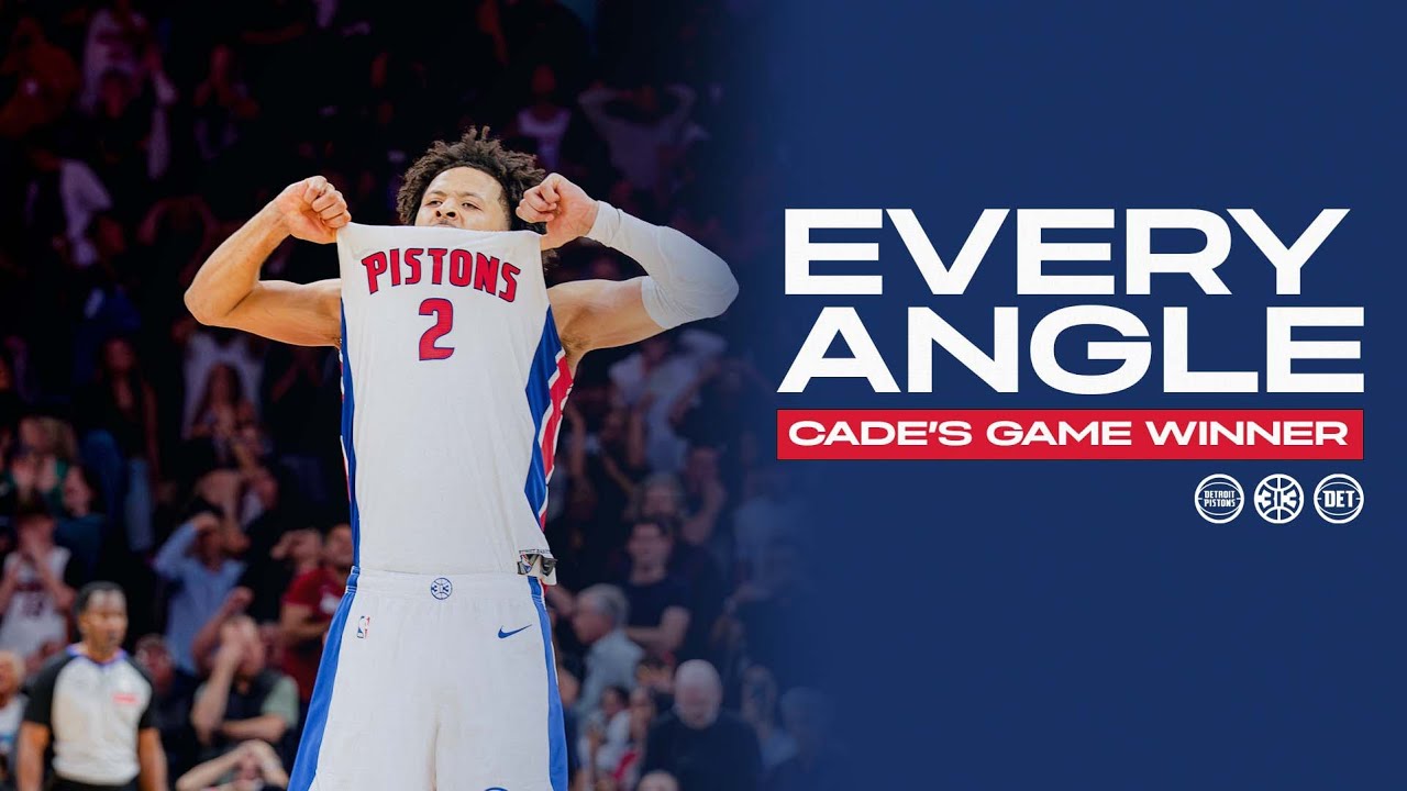EVERY ANGLE of CADE CUNNINGHAM's Game Winner vs. Miami