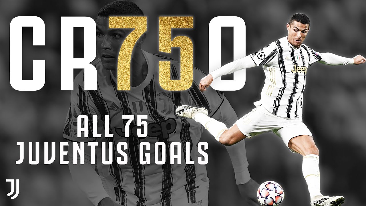 750 CAREER GOALS | 75 JUVENTUS GOALS FOR CRISTIANO RONALDO | #CR750 background