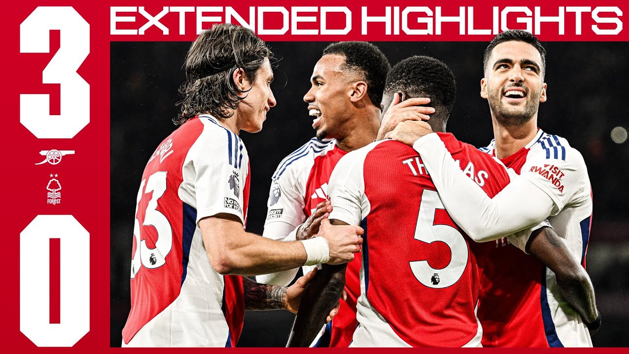 BACK TO WINNING WAYS! đ€© | EXTENDED HIGHLIGHTS | Arsenal v Nottingham Forest (3-0) | Premier League