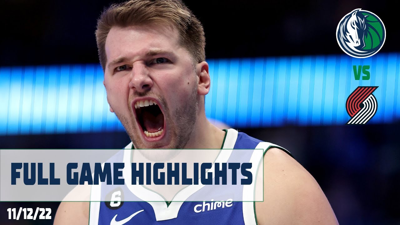 Luka Doncic (42 points, triple-double) Highlights vs. Portland Trail Blazers background