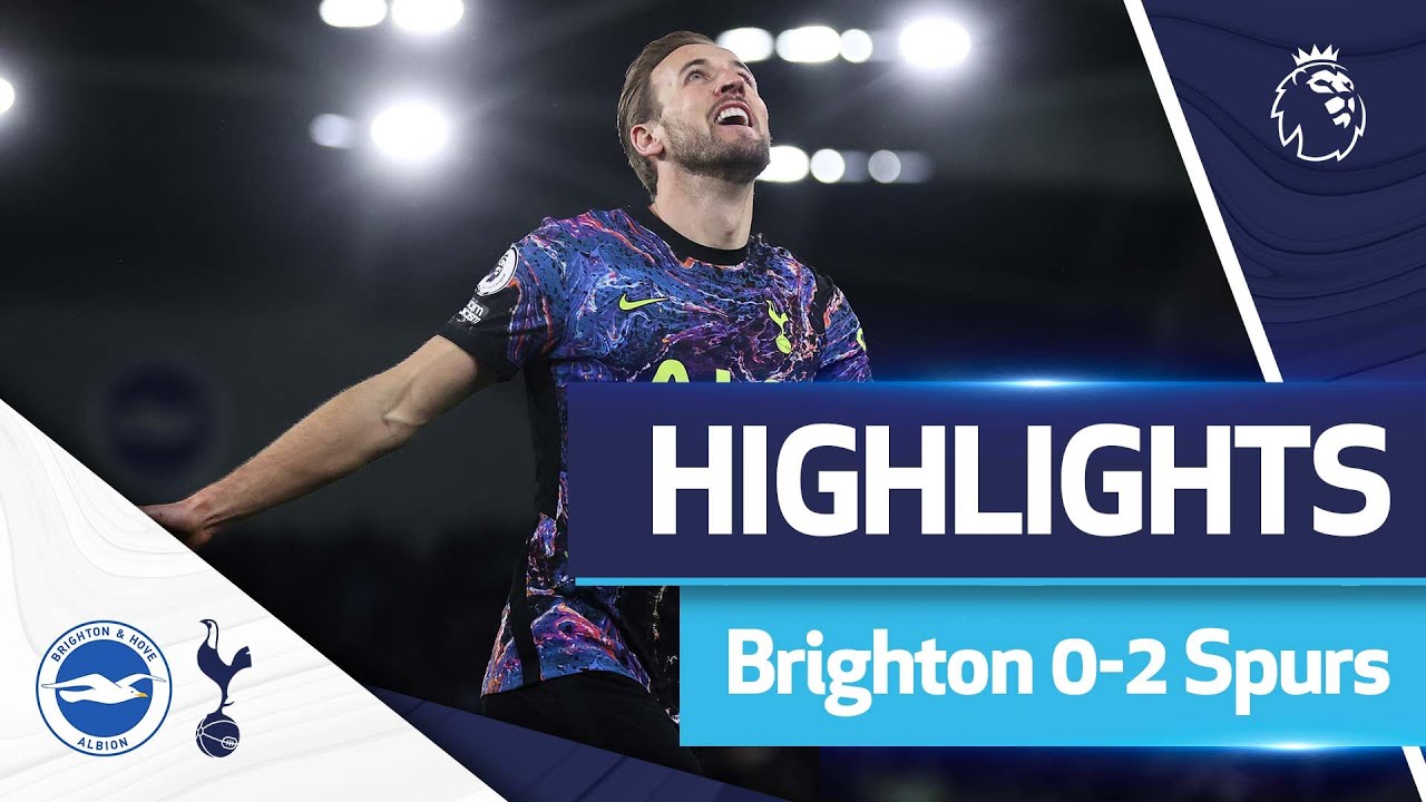 Harry Kane breaks ANOTHER Premier League record! ๐ฅ | HIGHLIGHTS | Brighton 0-2 Spurs background