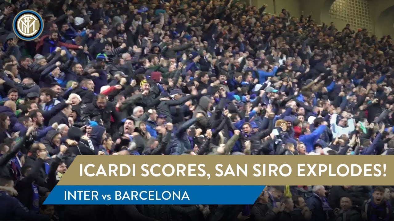 INTER 1-1 BARCELONA | Icardi scores, San Siro explodes! π₯π€ππ