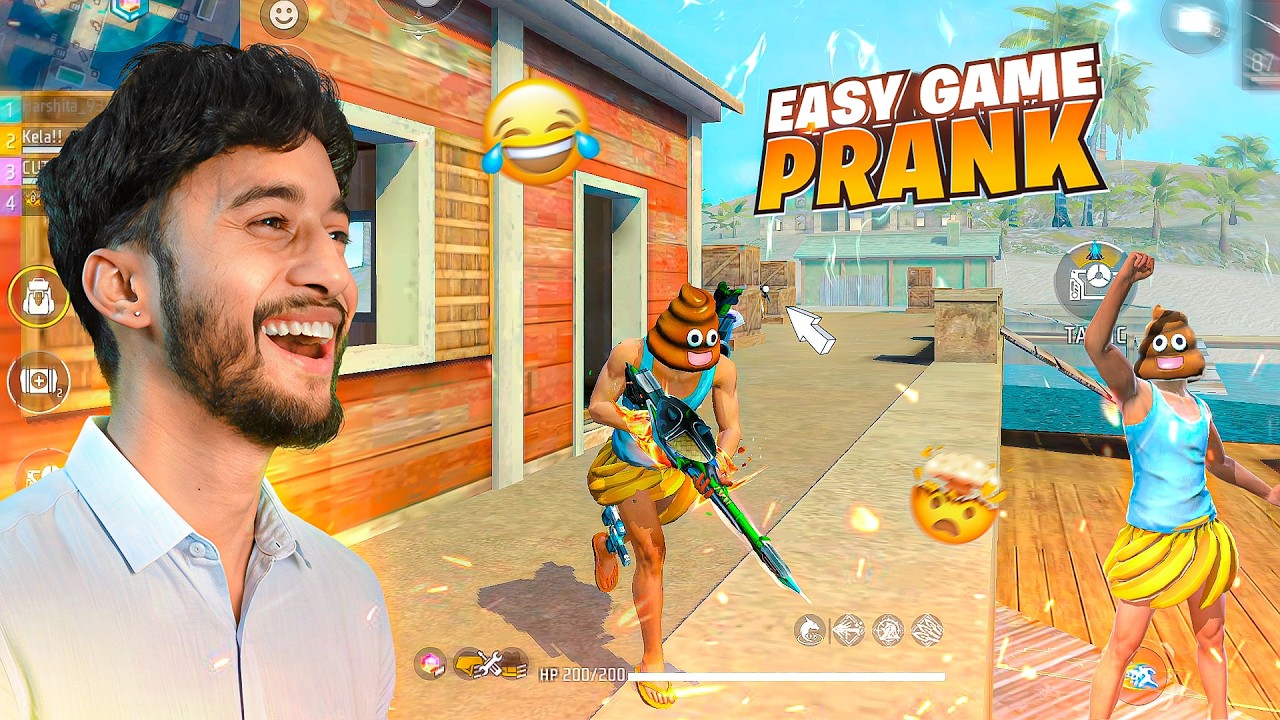 Easy Game Prank went too Crazy! ЁЯдгЁЯФе Badge99 | Free Fire