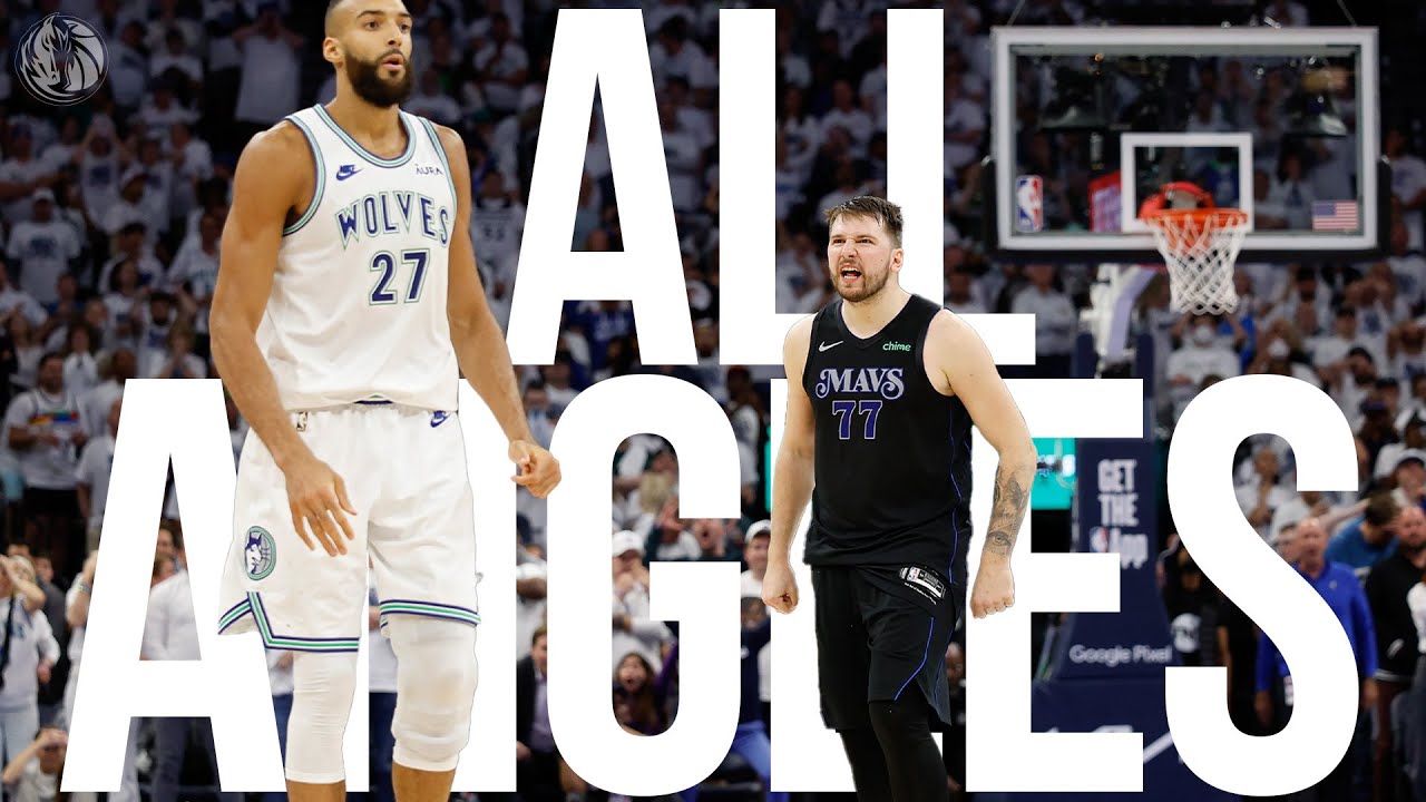 Luka Doncic GAME WINNER 3! ALL ANGLES from Game 2 of Western Conference Finals NBA Playoffs background