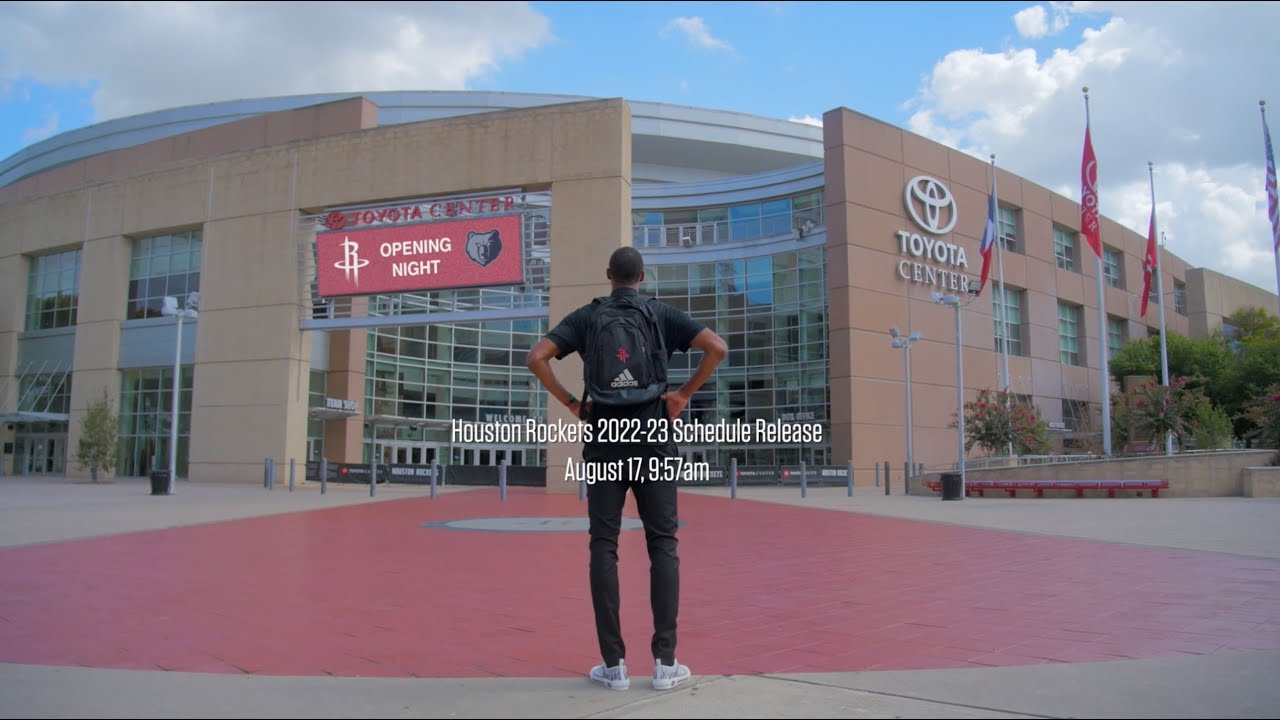 2022-23 Schedule Release | Houston Rockets background