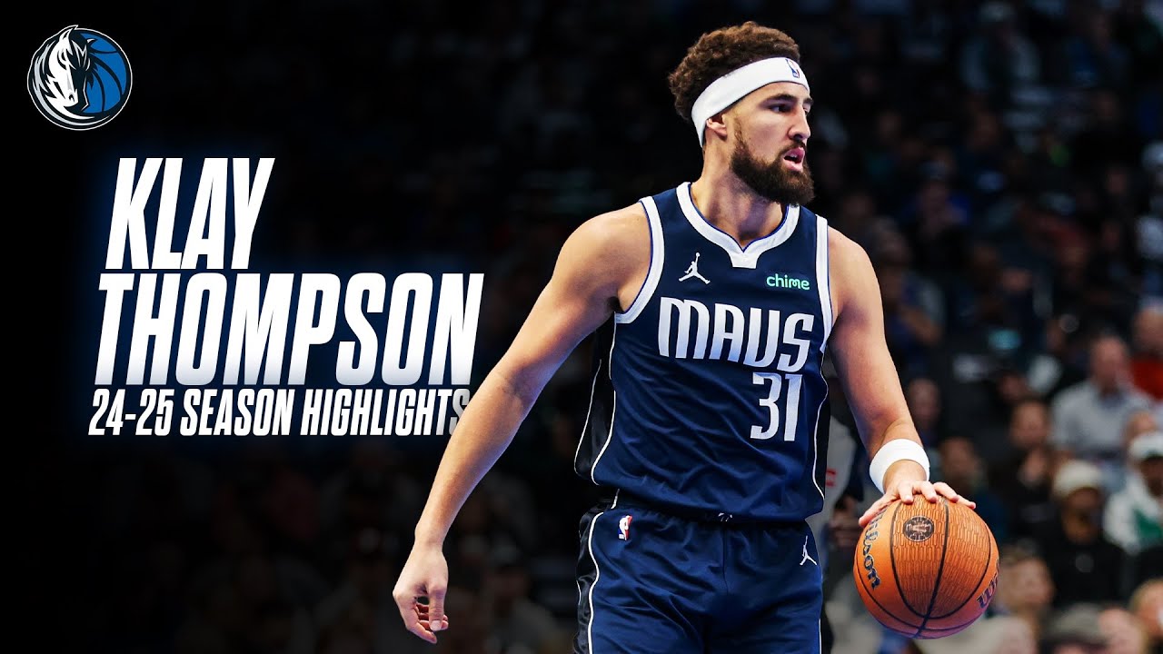 Klay Thompson 2024-25 Full Season Highlights background