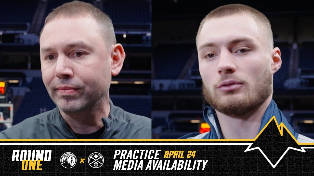 Denver Nuggets Practice Media The Day Before Round One Game Four Vs. MIN | 4/24/26 ЁЯОЩ
