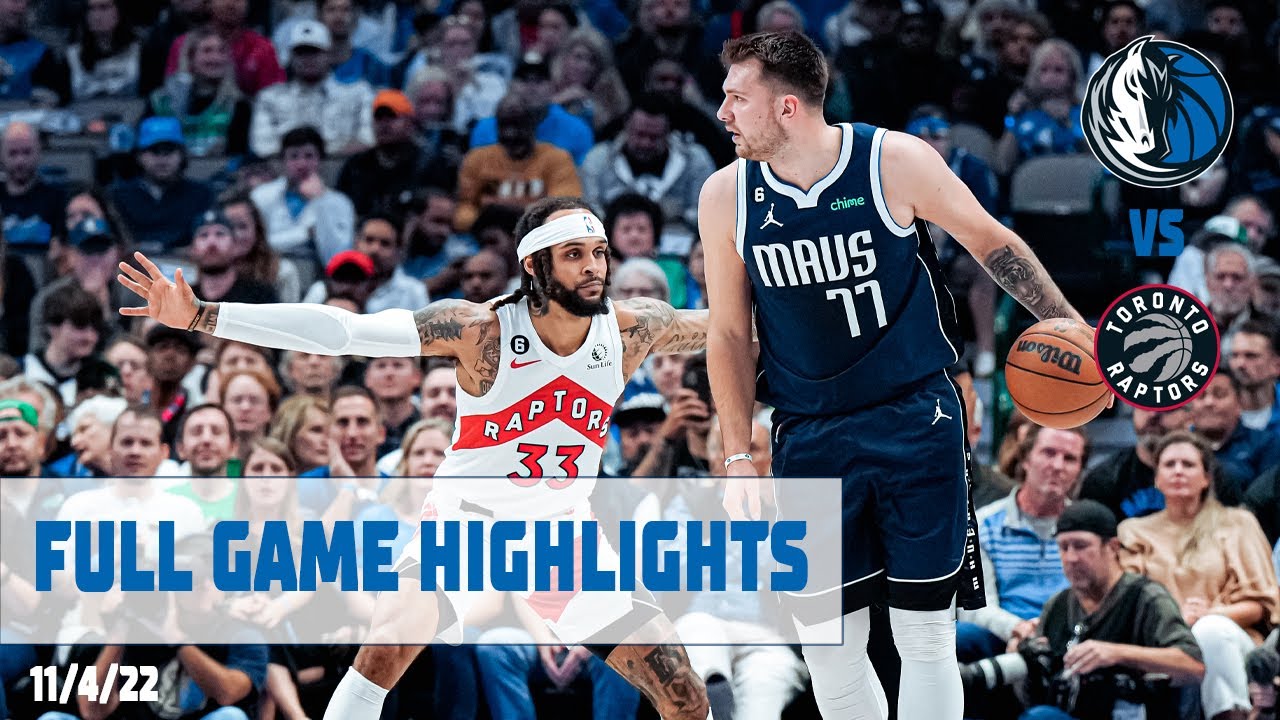 Luka Doncic (35 points) Highlights vs. Toronto Raptors background