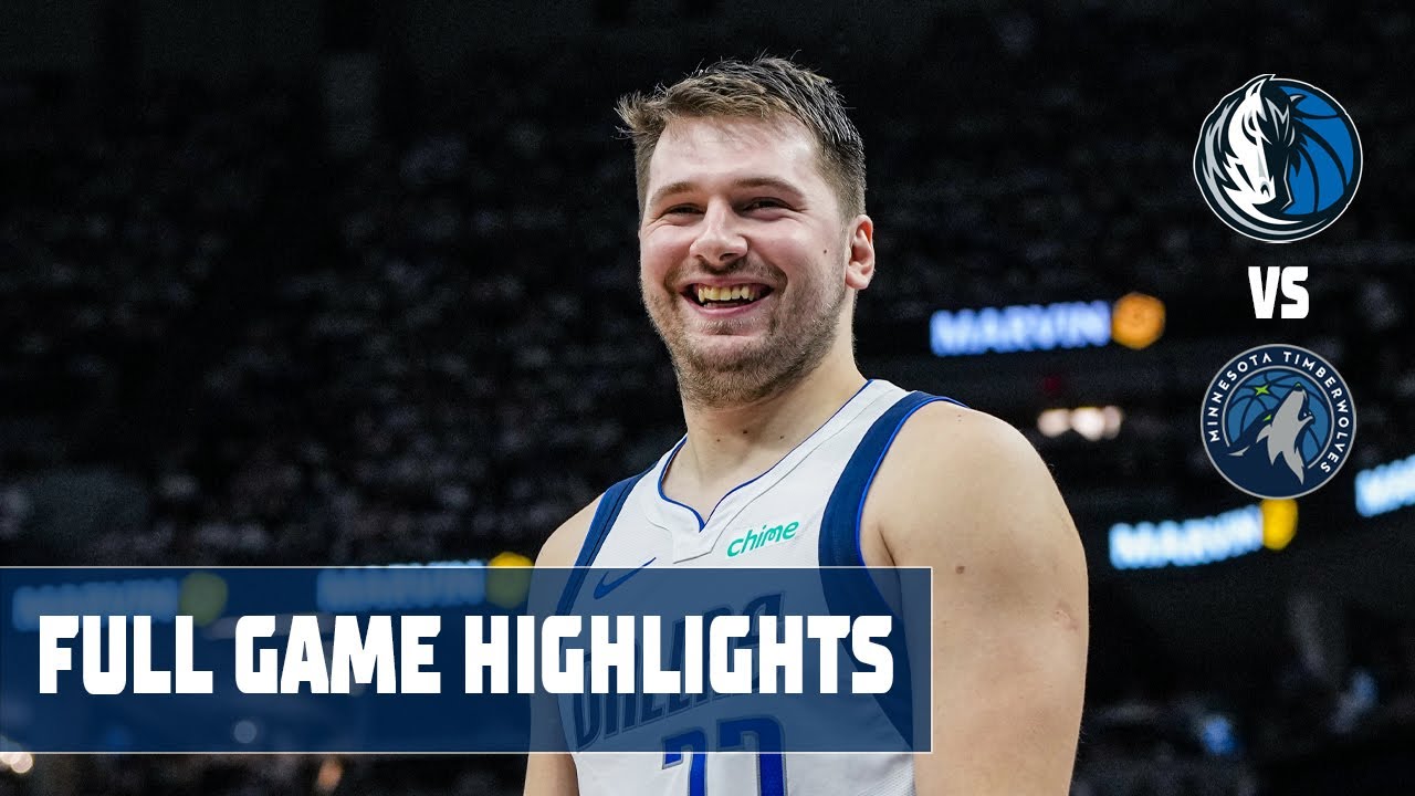 Luka Doncic (36 points) Highlights vs. Minnesota Timberwolves | 5/30/24 background
