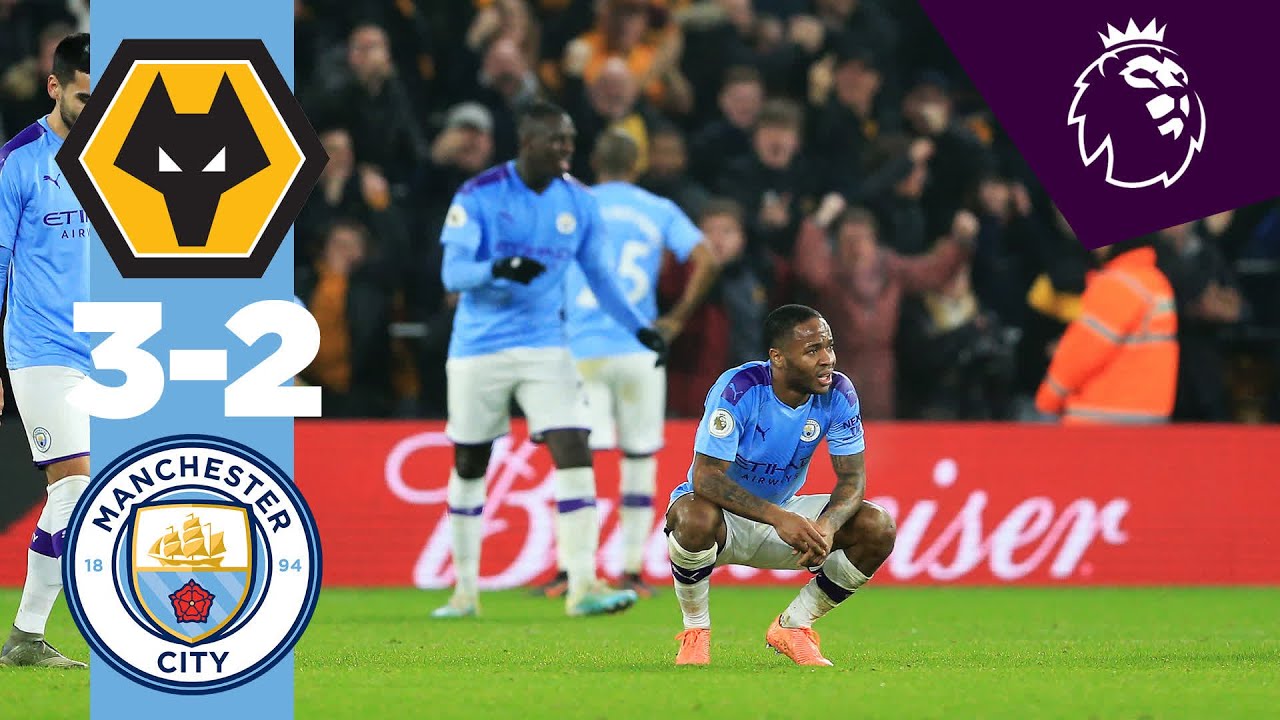 HIGHLIGHTS | WOLVES 3-2 MAN CITY | STERLING, TRAORE, JIMENEZ, DOHERTY background