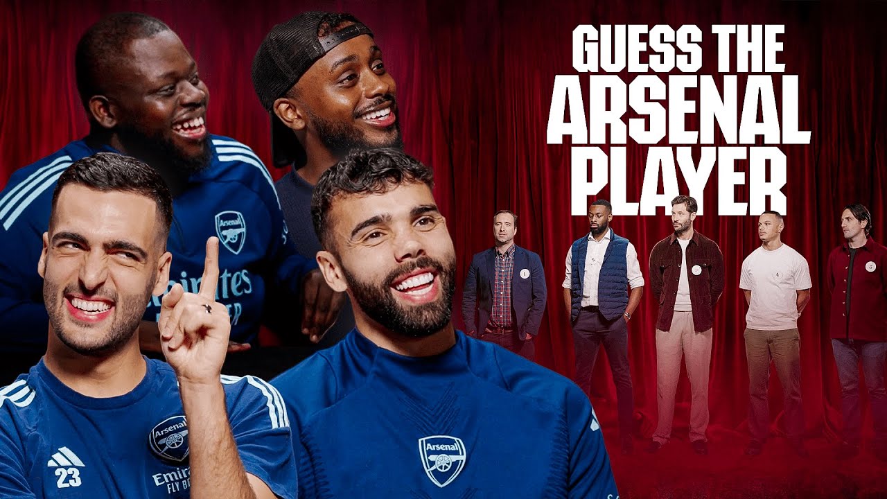 GUESS THE ARSENAL PLAYER | David Raya, Mikel Merino, Sharky & Frimmy | Episode 1