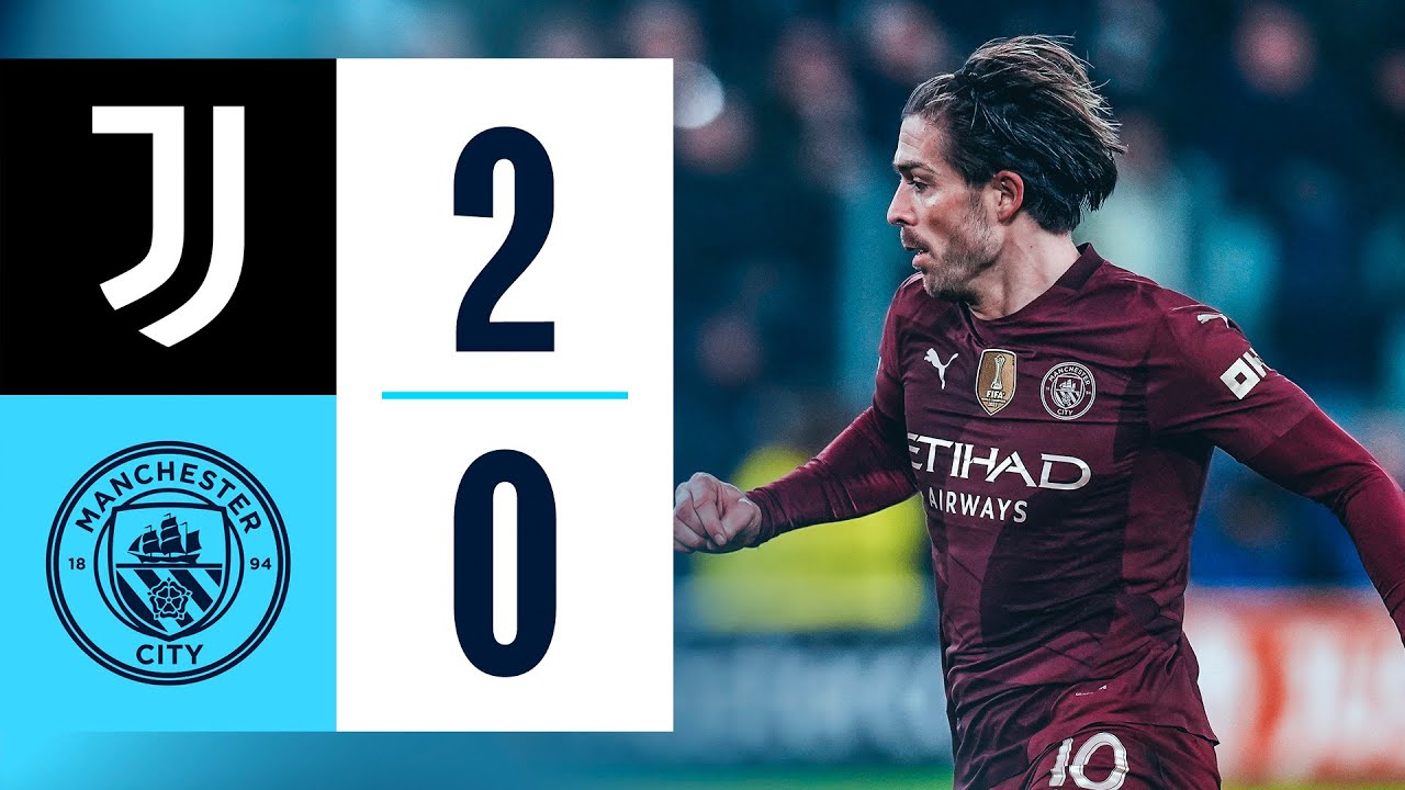 HIGHLIGHTS | JUVENTUS 2-0 MAN CITY | Vlahovic & McKennie Goals | UEFA Champions League background