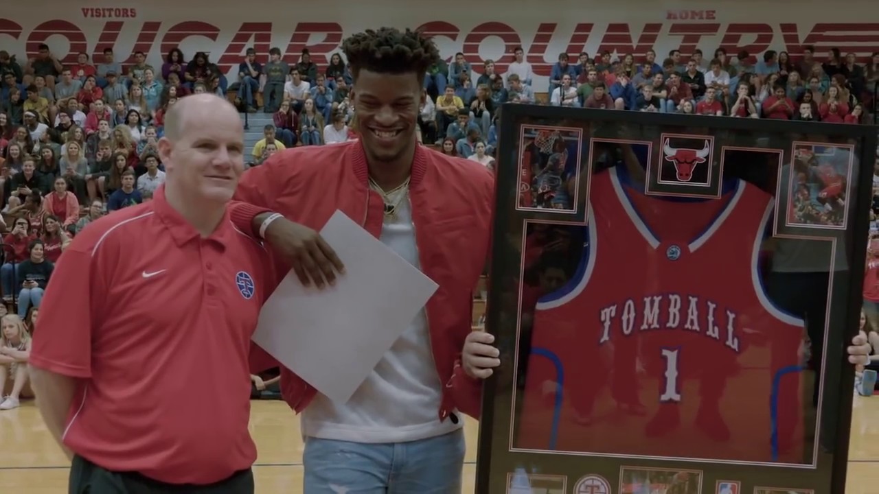 Jimmy Butler's Jersey Retirement at Tomball High School