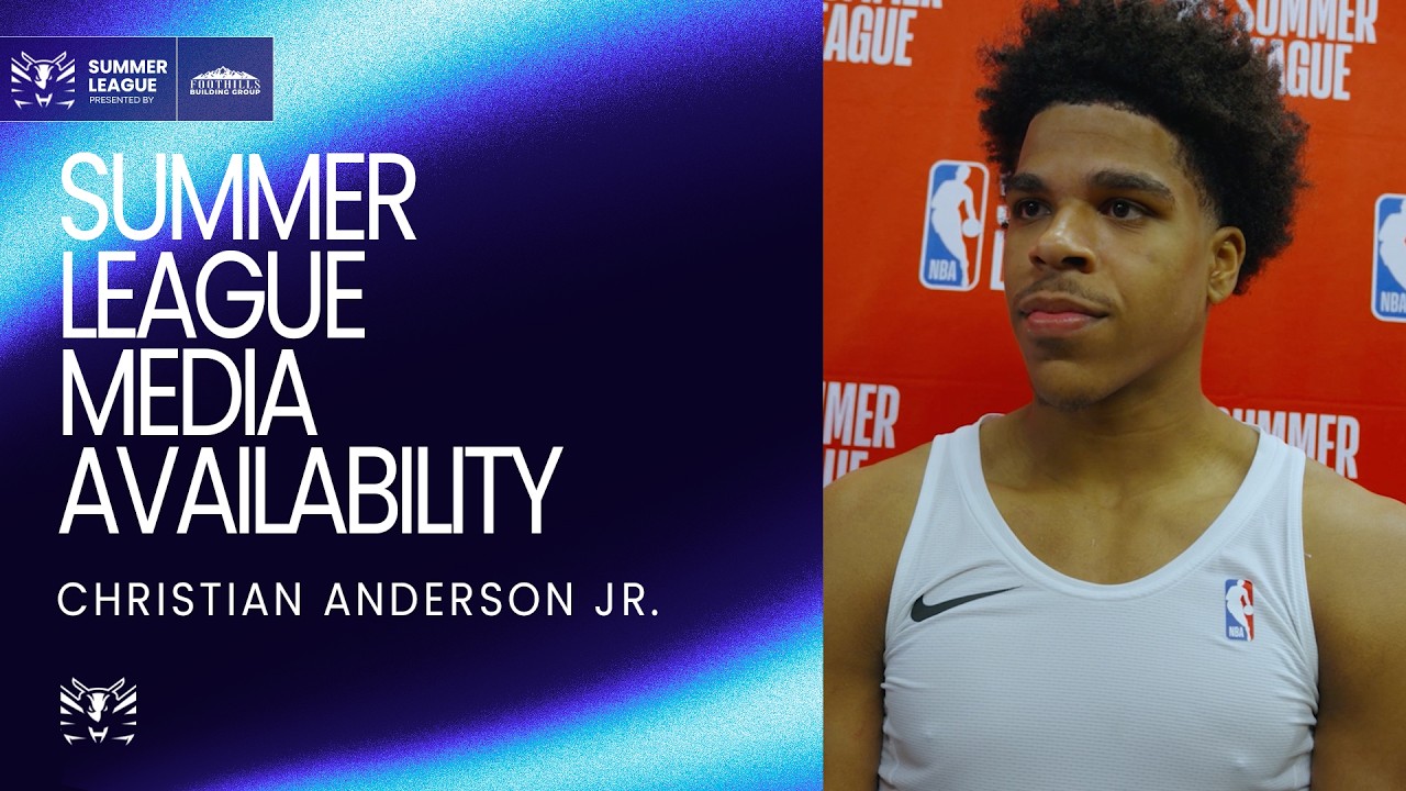 Hornets vs Pelicans: Christian Anderson Jr. Postgame Media Availability | 7/11/2026