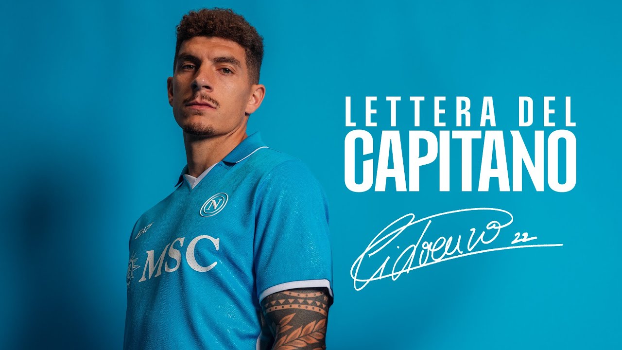 GIOVANNI DI LORENZO | Lettera del Capitano ✍️