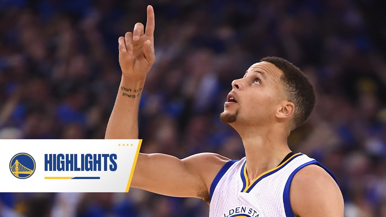 All of Stephen Curry's NBA-Record 402 Three-Pointers from the 2015-16 Season background