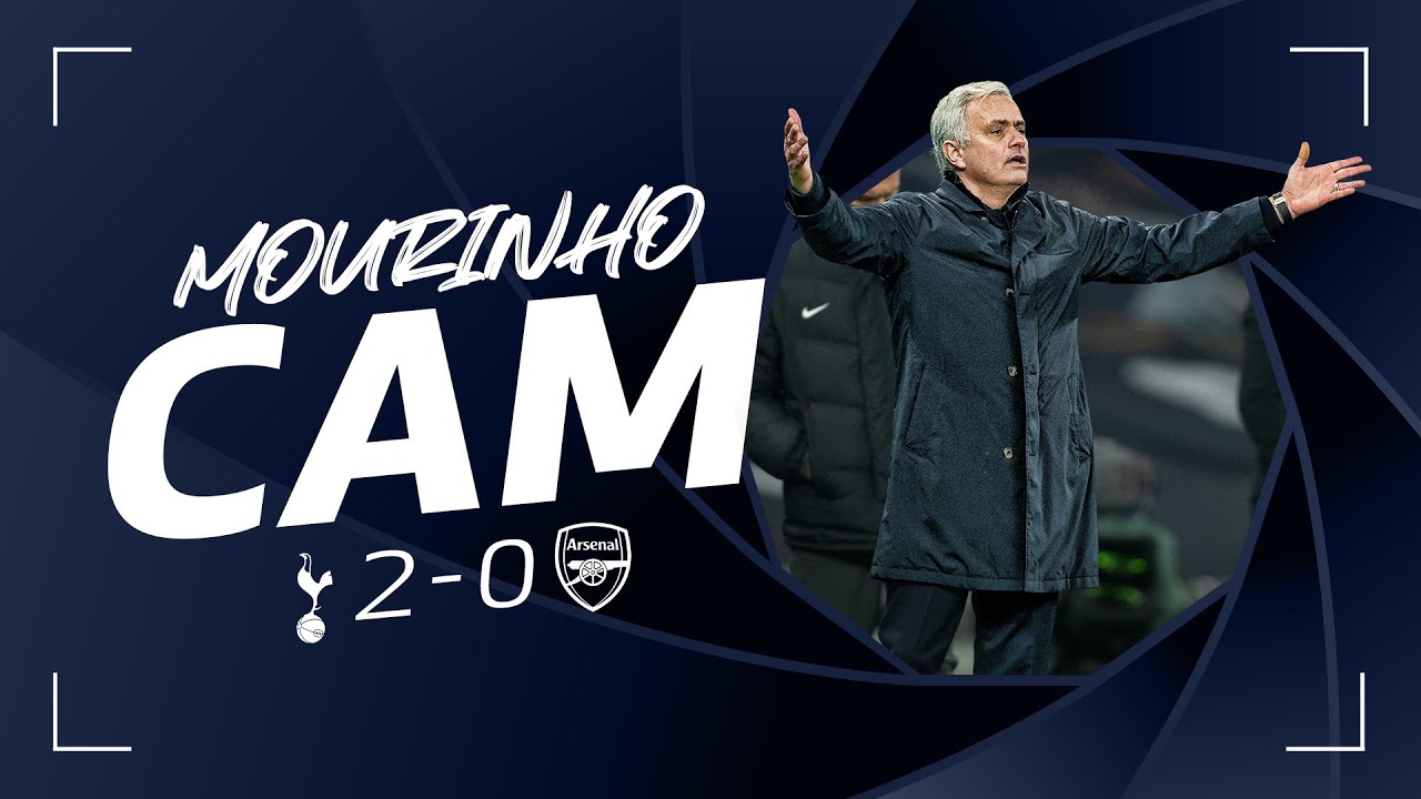 MOURINHO CAM | NORTH LONDON DERBY SPECIAL | SPURS 2-0 ARSENAL