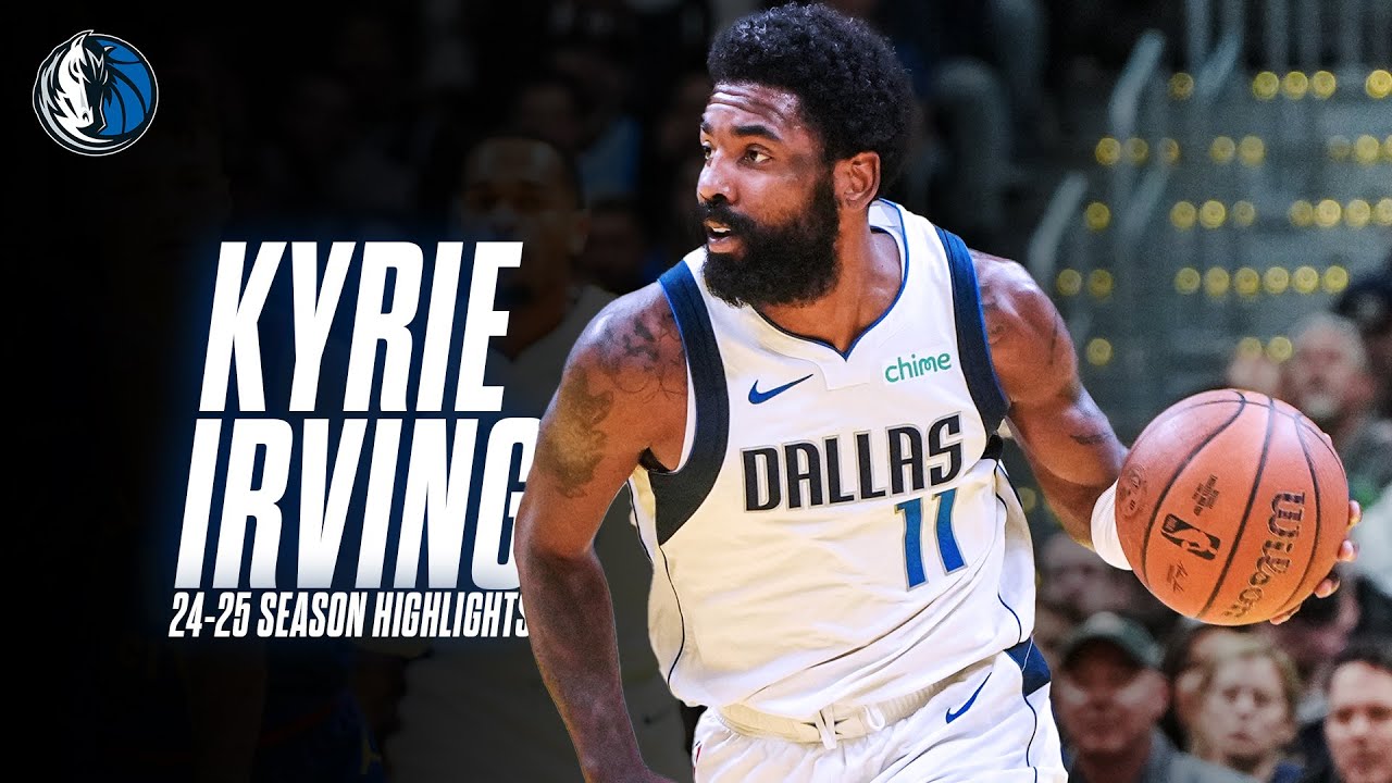 Kyrie Irving 2024-25 Full Season Highlights background