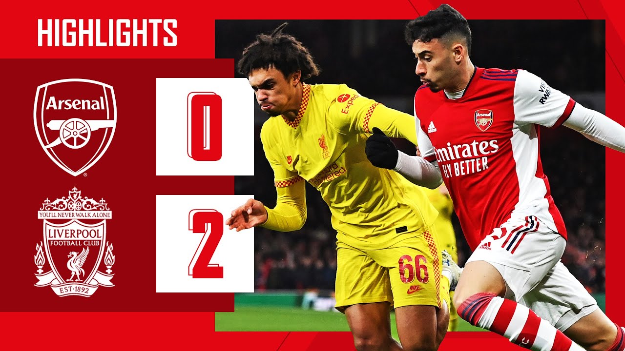 HIGHLIGHTS | Arsenal vs Liverpool (0-2) | Carabao Cup background