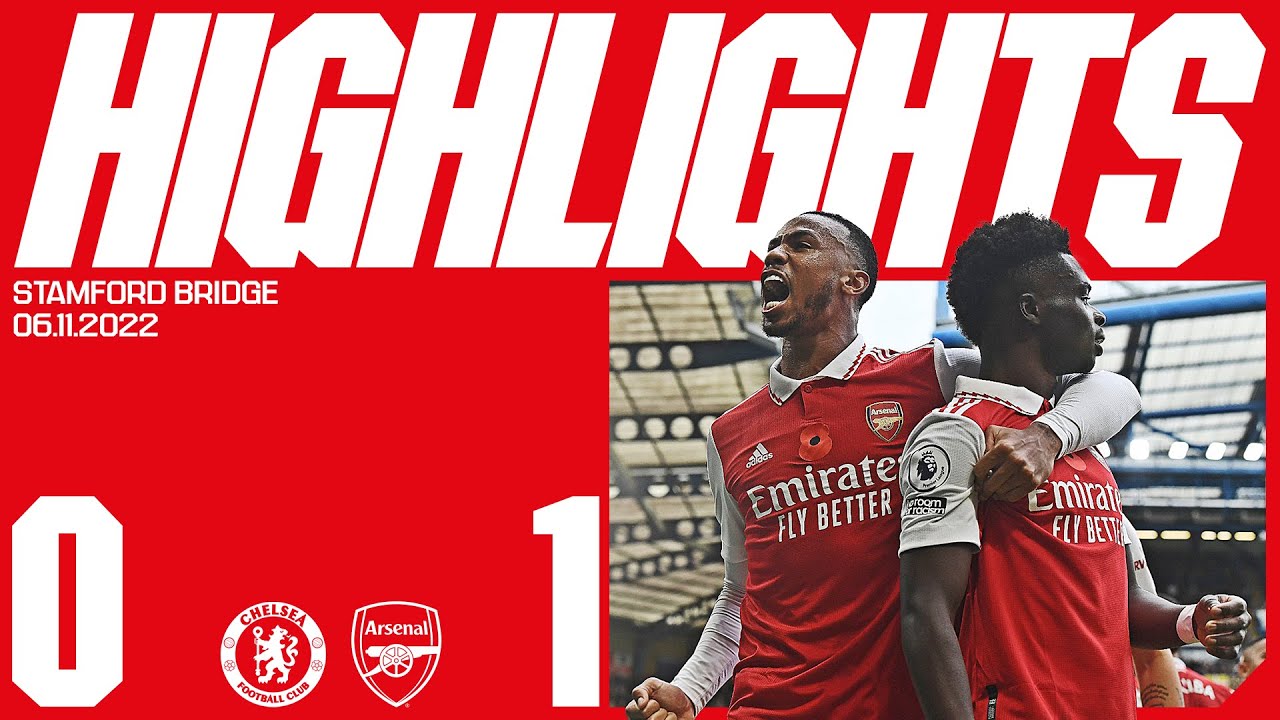HIGHLIGHTS | Chelsea vs Arsenal (0-1) | Gabriel gives us all three points! background