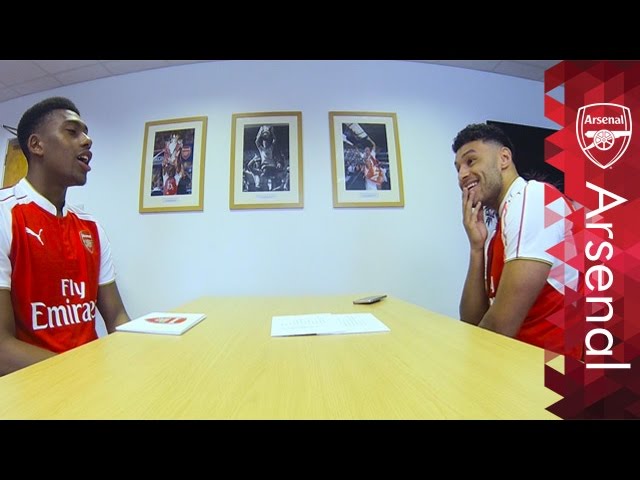 The funniest Rapid Fire yet! | Alex Oxlade-Chamberlain and Alex Iwobi