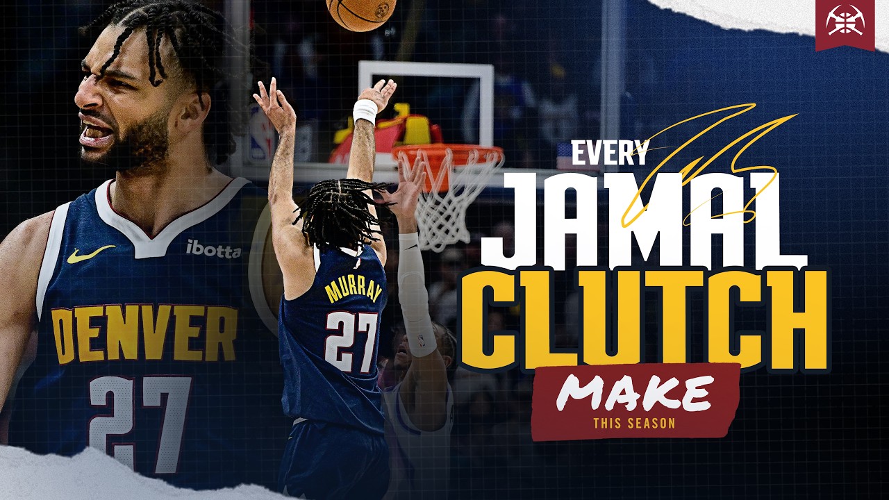 Jamal Murray Being Clutch Compilation