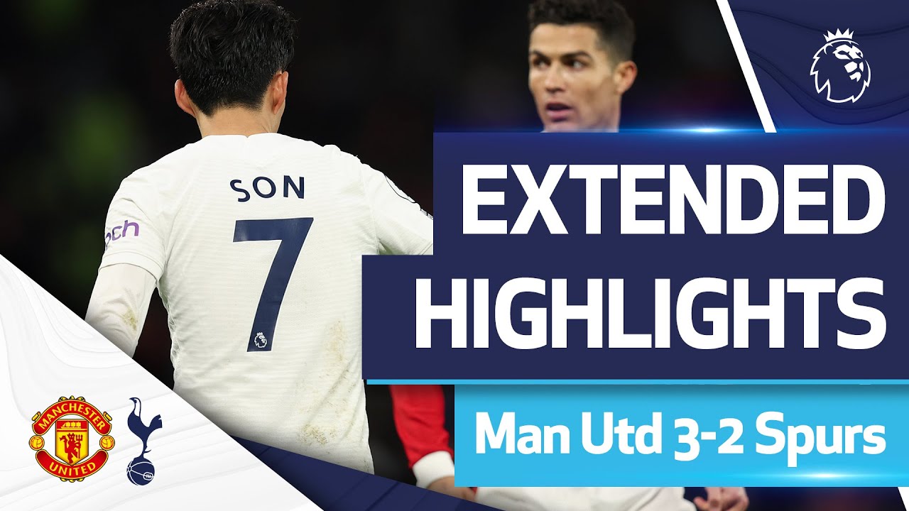 Manchester United 3-2 Spurs | EXTENDED HIGHLIGHTS background