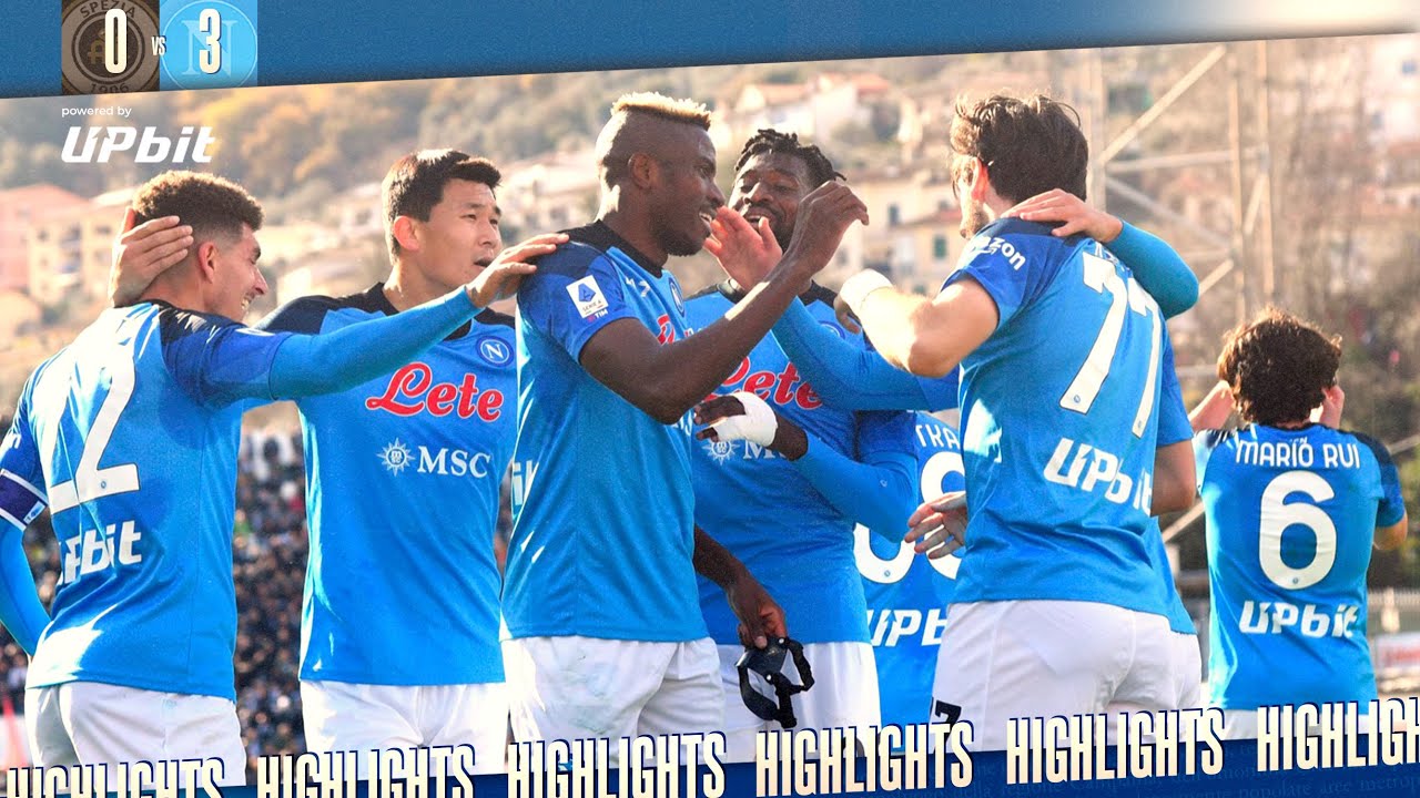 HIGHLIGHTS | Spezia - Napoli 0-3 | Serie A - 21ª giornata background