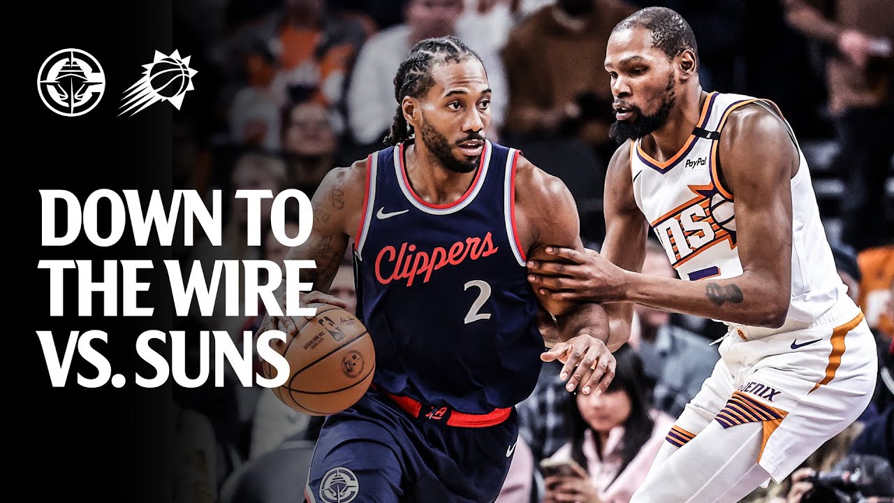 Clippers vs. Suns Highlights | LA Clippers background